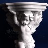 aplique de ángel - soporte de estante con ángeles