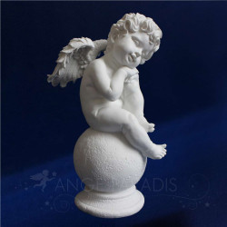 ESCULTURA DE BOLA DE ÁNGEL DE 31,5CM