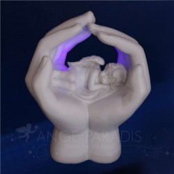 estatuilla de ángel luminoso - estatuillas de ángel luminoso