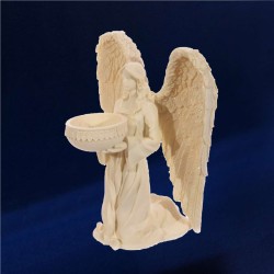 PORTAVELAS ORACIÓN ANGÉLICA